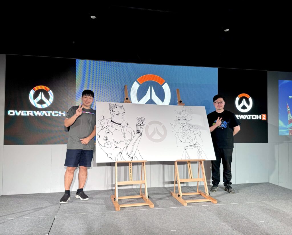 OVERWATCH2 ゲンジ イベント限定特典 スクエア缶バッジ OVERWATCH2 ゲンジ イベント限定特典 スクエア缶バッジ オーバー